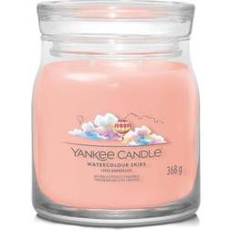 Yankee Candle Watercolor skis Light pink Duftlys 368