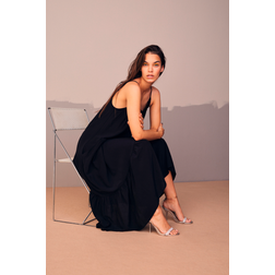 Co'Couture Sunrise Greece Strap Dress BLACK
