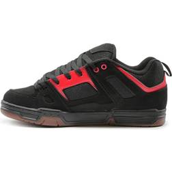 DVS mens Gambol Skate Shoe, Black/Red