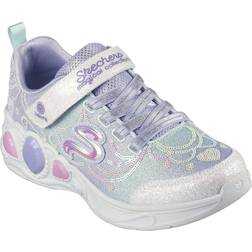 Skechers Girl's Princess Wishes Lavender Textile/Synthetic
