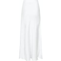 Neo Noir Klea Heavy Sateen Skirt White