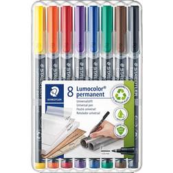 Staedtler Lumocolor Permanent Pen 318 F 0.6mm 8-pack