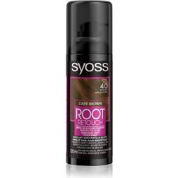 Syoss Root Retoucher Touch-up hårfarve rødder på spray Skygge Dark