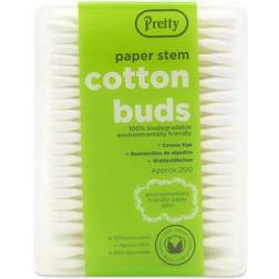 Pretty Paper Stem Cotton Buds Box 200