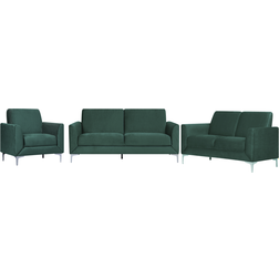Beliani 6-seat velvet lounge Sofa