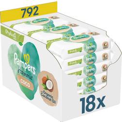 Pampers Harmonie Coco Baby Wipes 792pcs