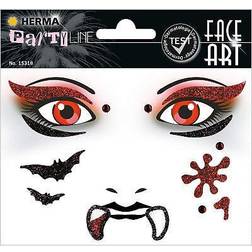 Herma Face Art Sticker Gesichter Vampir