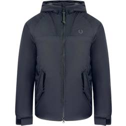 Fred Perry Instulated Black Hooded Jacket