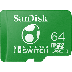 SanDisk Nintendo Switch microSD-card 64GB Yosi edition Bestillingsvare, 5-6 dages levering