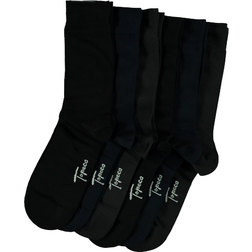 Topeco Bamboo Crew Socks 6-pack - Grey