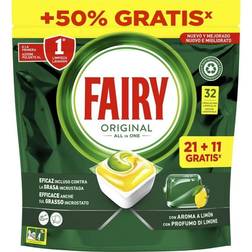 Fairy All in One Dishwasher Tablets Lemon 32-pack