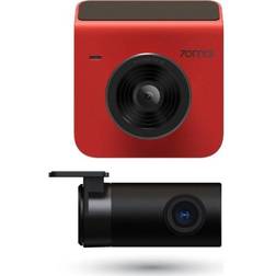 Xiaomi 70Mai Bilkamera A400, 2K Bagkamera RC09 Rødt