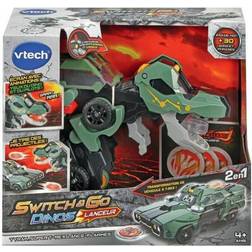 Vtech Legetøjssæt med køretøjer Swich and Go Dinosaur