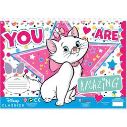 Disney Marie Cat Coloring Pages with Stencil and Sticker Fjernlager, 5-6 dages levering