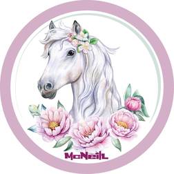 McNeill McAddys zu Schulranzen Pferd: Weiß-Blumen