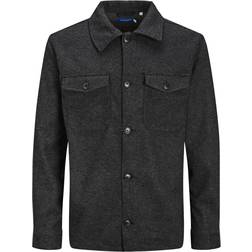 Jack & Jones Oversized Fit Collar Shirt - Black