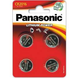 Panasonic CR2016 4-pack