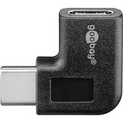 Goobay 90° USB C - USB C 2.0 Angled M-M Adapter