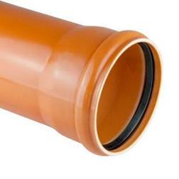 PVC kloakrør 250x3000mm SN8. EN1401