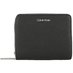 Calvin Klein Recycled Zip Around Wallet - BLACK