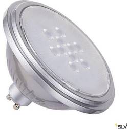 SLV QPAR111 GU10, LED Leuchtmittel silber 7W 4000K CRI90 40°