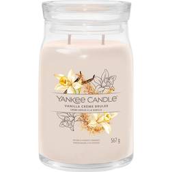 Yankee Candle Rumdufte stearinlys Vanilla Crème Brulee Duftlys 411g