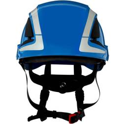 3M SecureFit Sikkerhedshjelm, dobbelt godkendelse, ventileret, refleks, blå X5003V