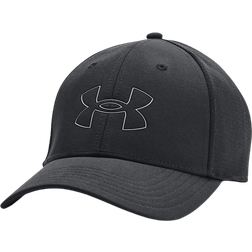 Under Armour Men's Iso-Chill Driver Mesh Adjustable Cap - Black/Pitch Grey