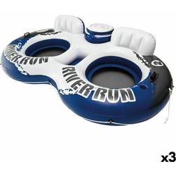Intex Inflatable Wheel River Run 2 Blå Hvid 243 x 51 x 157 cm 3 enheder