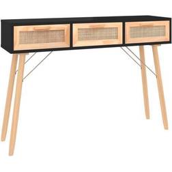 vidaXL Solid Wood Pine Console Table