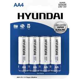 Hyundai Super Alkaline AA 4-pack