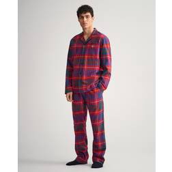 Gant Flannel Pyjama Set, Ruby Red