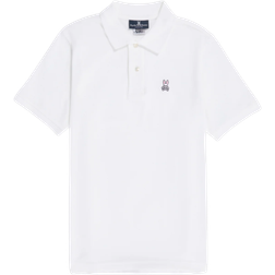 Psycho Bunny Men's Classic Polo Shirt - White