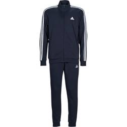 adidas Basic 3-Stripes French Terry Track Suit - Legend Ink