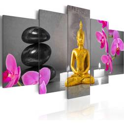 Artgeist Zen: golden Buddha Billede