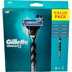Gillette Mach3 Barberskraber 8 Barberblade