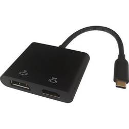 Deltaco Experience an impressive visual experience with the USB-C MST HUB. With support