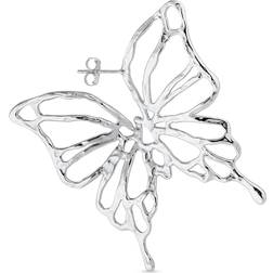 Jane Kønig Butterfly Right Earring - Silver