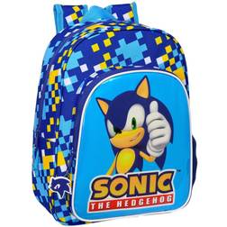 Sonic Skoletaske Speed 26 x 34 x 11 cm Blå