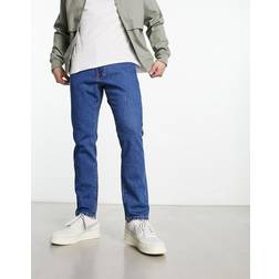 Selected HOMME Jeans Straight Scott Blå