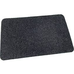 Clean Carpet Ecolux Sort, Grå 66x95cm