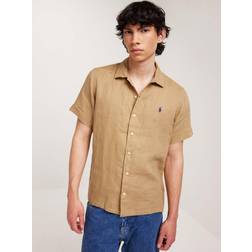 Polo Ralph Lauren Short Sleeve-Sport Shirt Skjorter Khaki