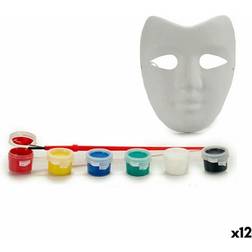 Pincello Håndværkssæt Maske Hvid Plastik 12 enheder