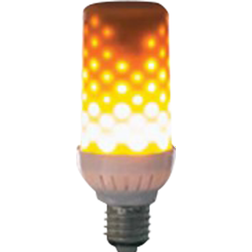 Firelamp LED flammepære E27 Hvid