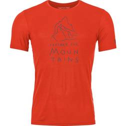Ortovox 150 Cool MTN Protector T-shirts - Cengia Rossa