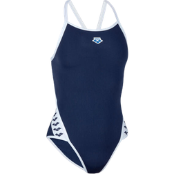 Arena Women's Icons Super Fly Solid Swimsuit - Navy White