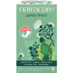 Natracare Curved Panty Liners 30-pack