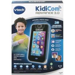 Vtech Interaktiv Telefon Kidicom Advance 3.0 Black