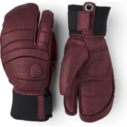 Hestra Fall Line 3-Finger Gloves - Bordeaux
