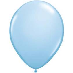 Lys Blå standard ballon 12"